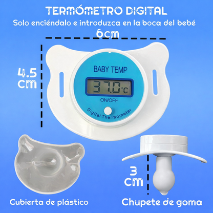 Chupete Termómetro para Bebes