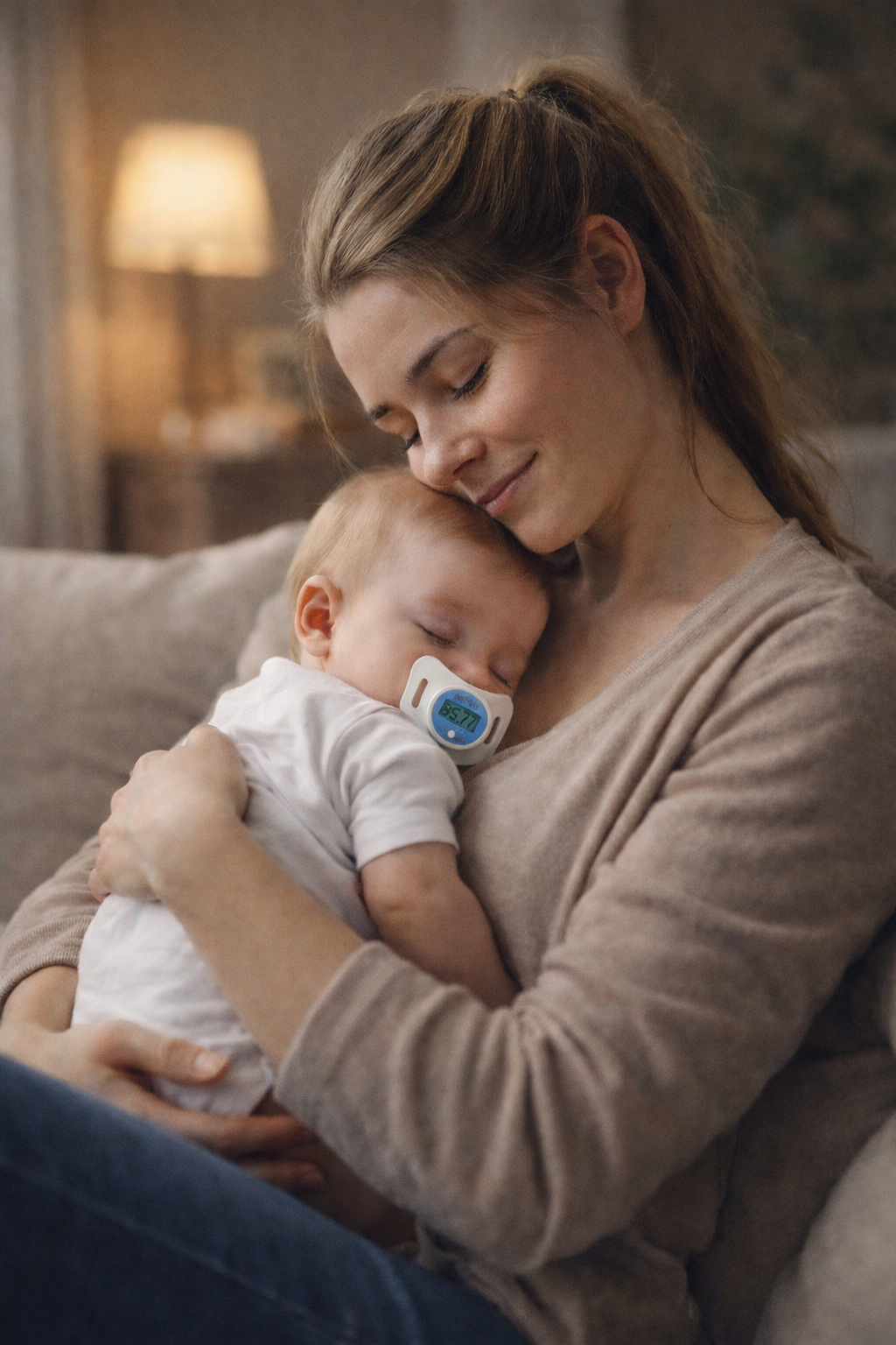 Chupete Termómetro para Bebes